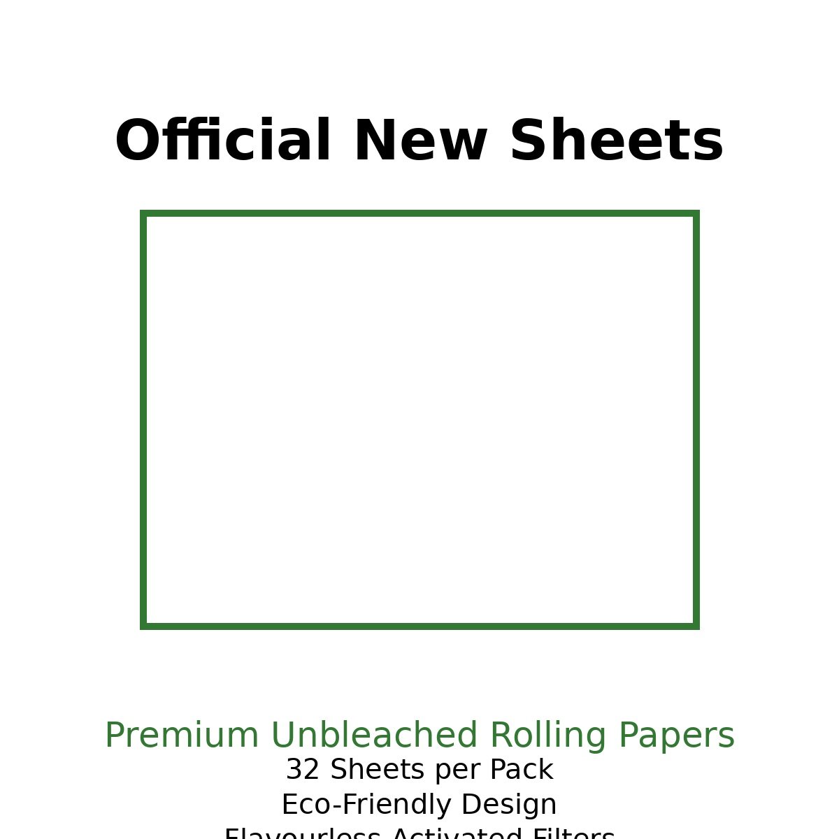 Official New Sheets Premium Hemp Rolling Papers